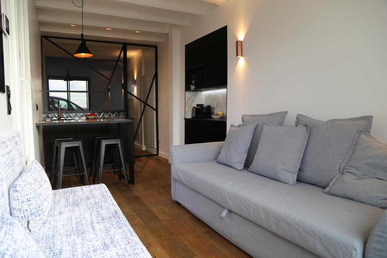 Appartement Face Mer Avec Terrasse Et Parking トルヴィル＝シュル＝メール エクステリア 写真