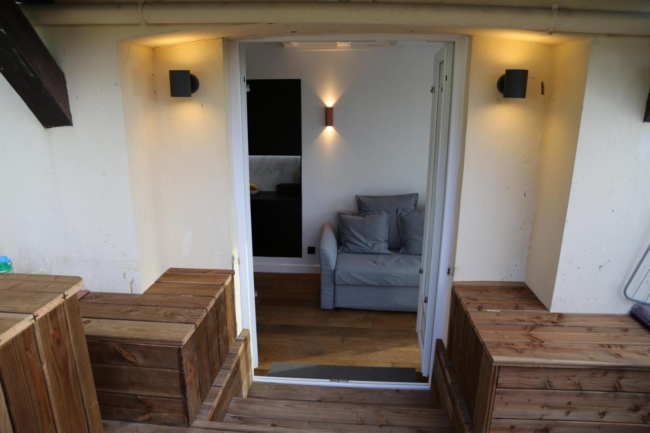 Appartement Face Mer Avec Terrasse Et Parking トルヴィル＝シュル＝メール エクステリア 写真