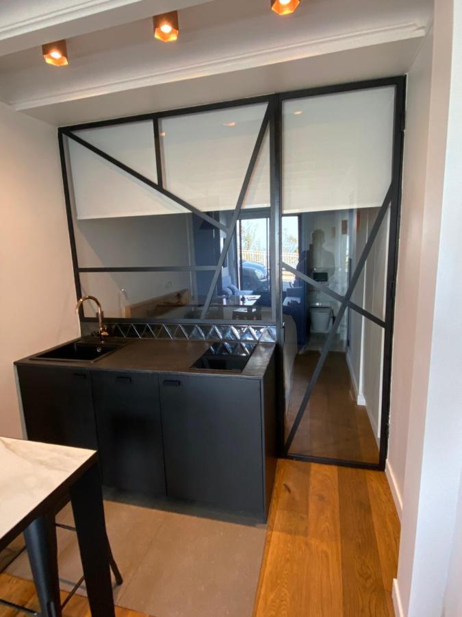 Appartement Face Mer Avec Terrasse Et Parking トルヴィル＝シュル＝メール エクステリア 写真