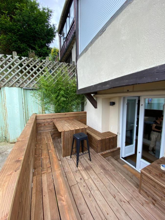 Appartement Face Mer Avec Terrasse Et Parking トルヴィル＝シュル＝メール エクステリア 写真